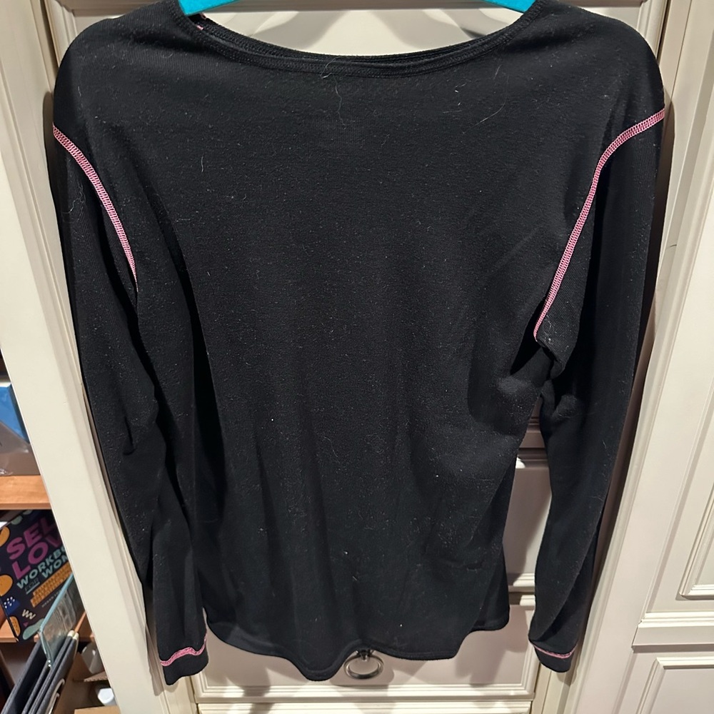 Polarmax Women's Single Layer Crewneck Black Large